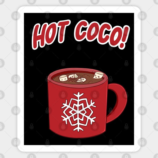 hot coco! Sticker by lomiky